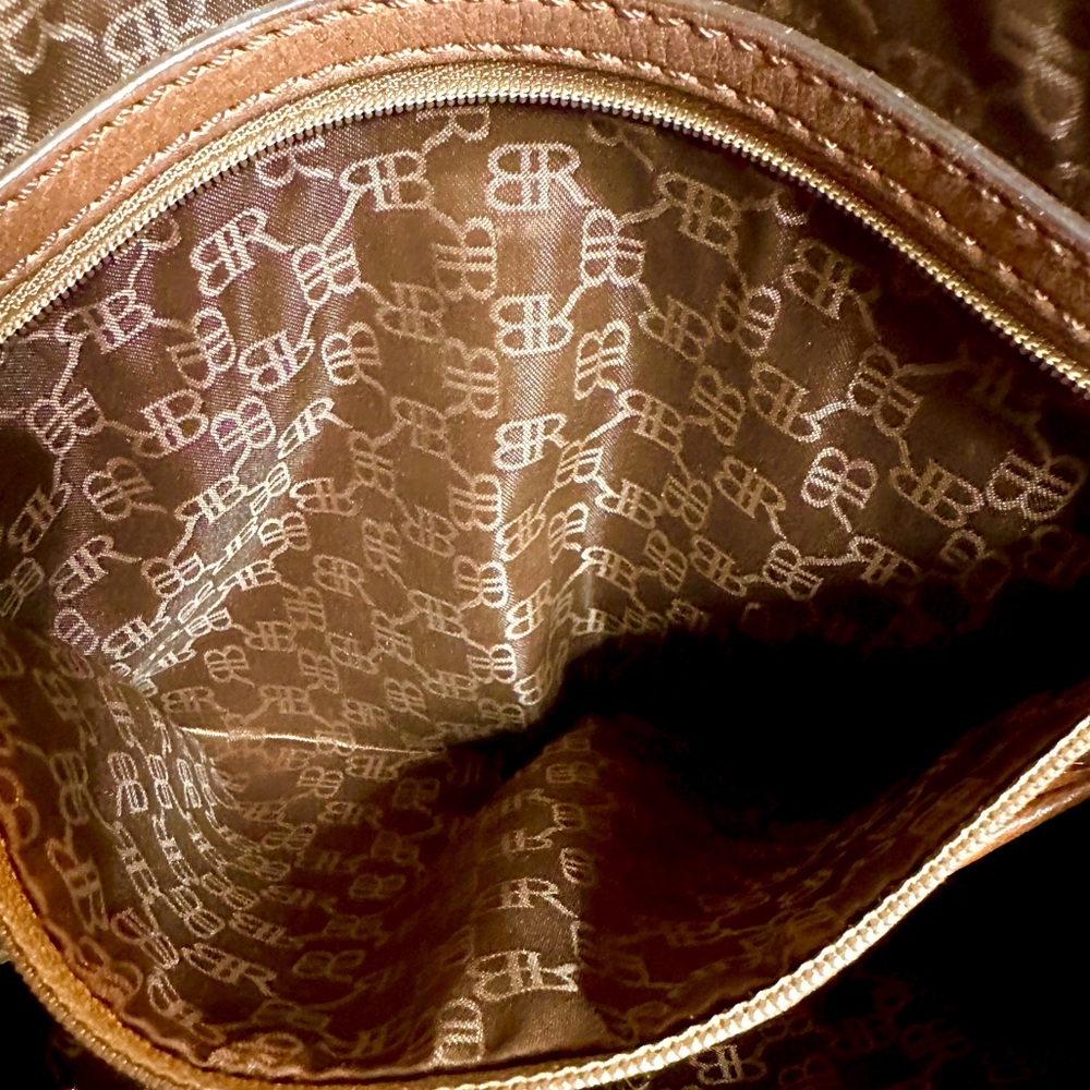 Banana Republic Cream and Brown Woven Shoulder Bag - Picture 11 of 13